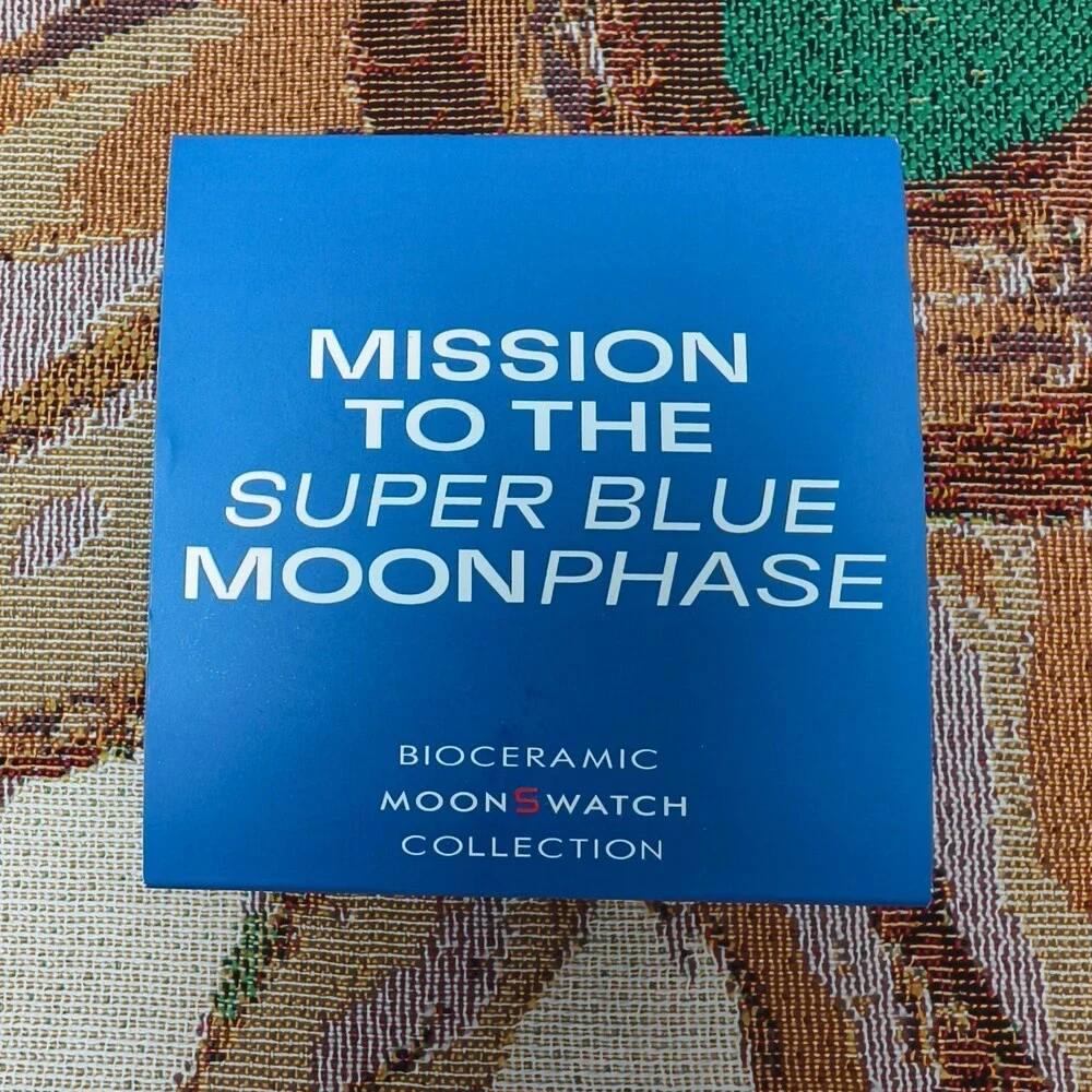 Swatch x Omega MISSION TO THE Super Blue Moonphase Watch